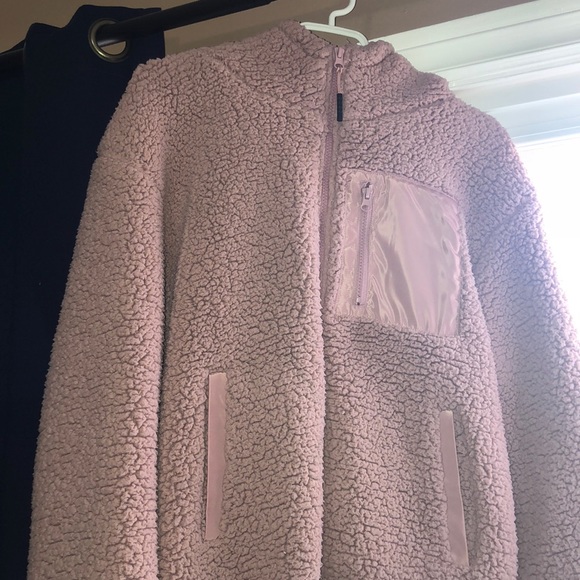 Pink Teddy hooded jacket - Picture 5 of 5
